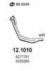 ZASTA 4286642 Exhaust Pipe